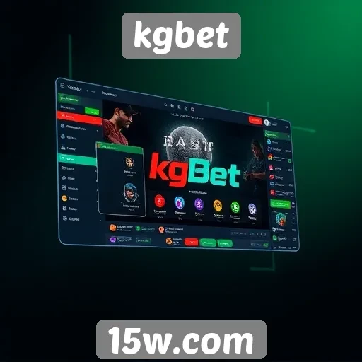 Análise da interface do usuário do site kgbet